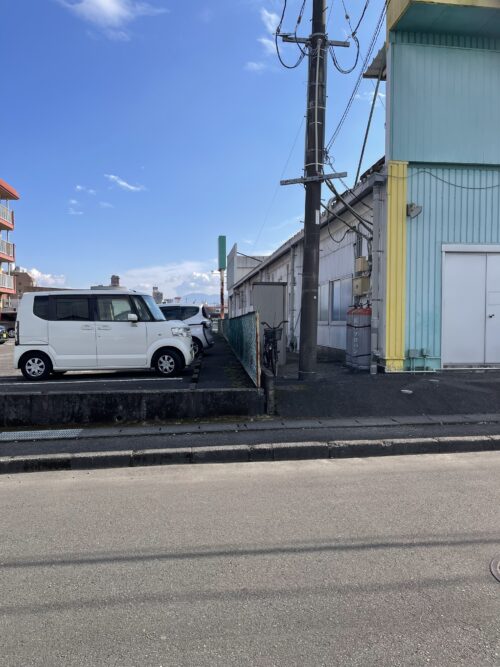 南側　境界線(外観)